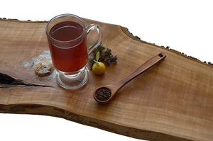 Tee-Portionierer aus Kirschholz - Basewood